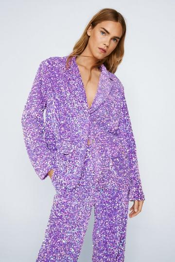 Premium Sequin Tailored Blazer