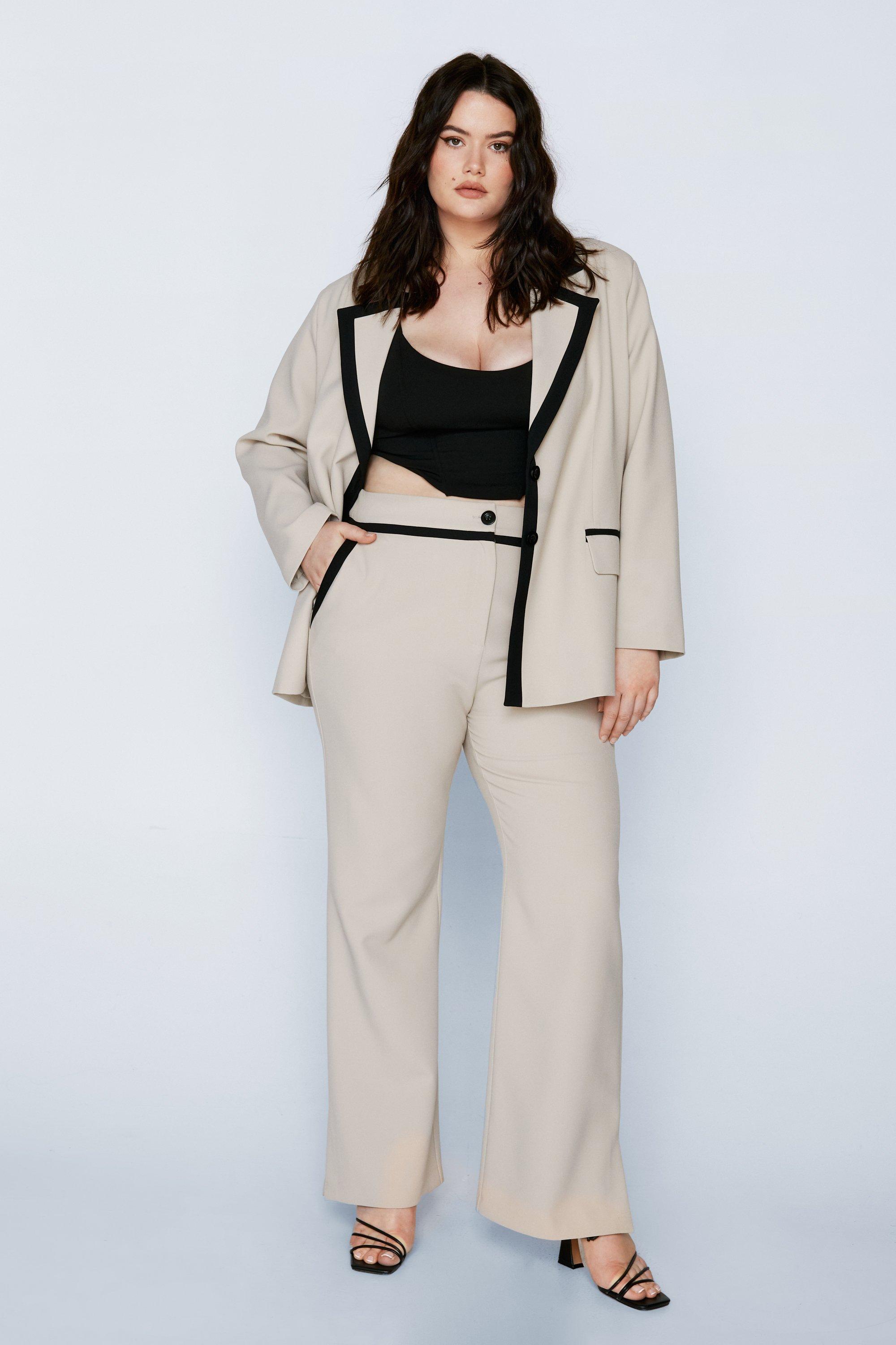 Grande Taille - Pantalon Colorblock - 50 - Nasty Gal - Modalova
