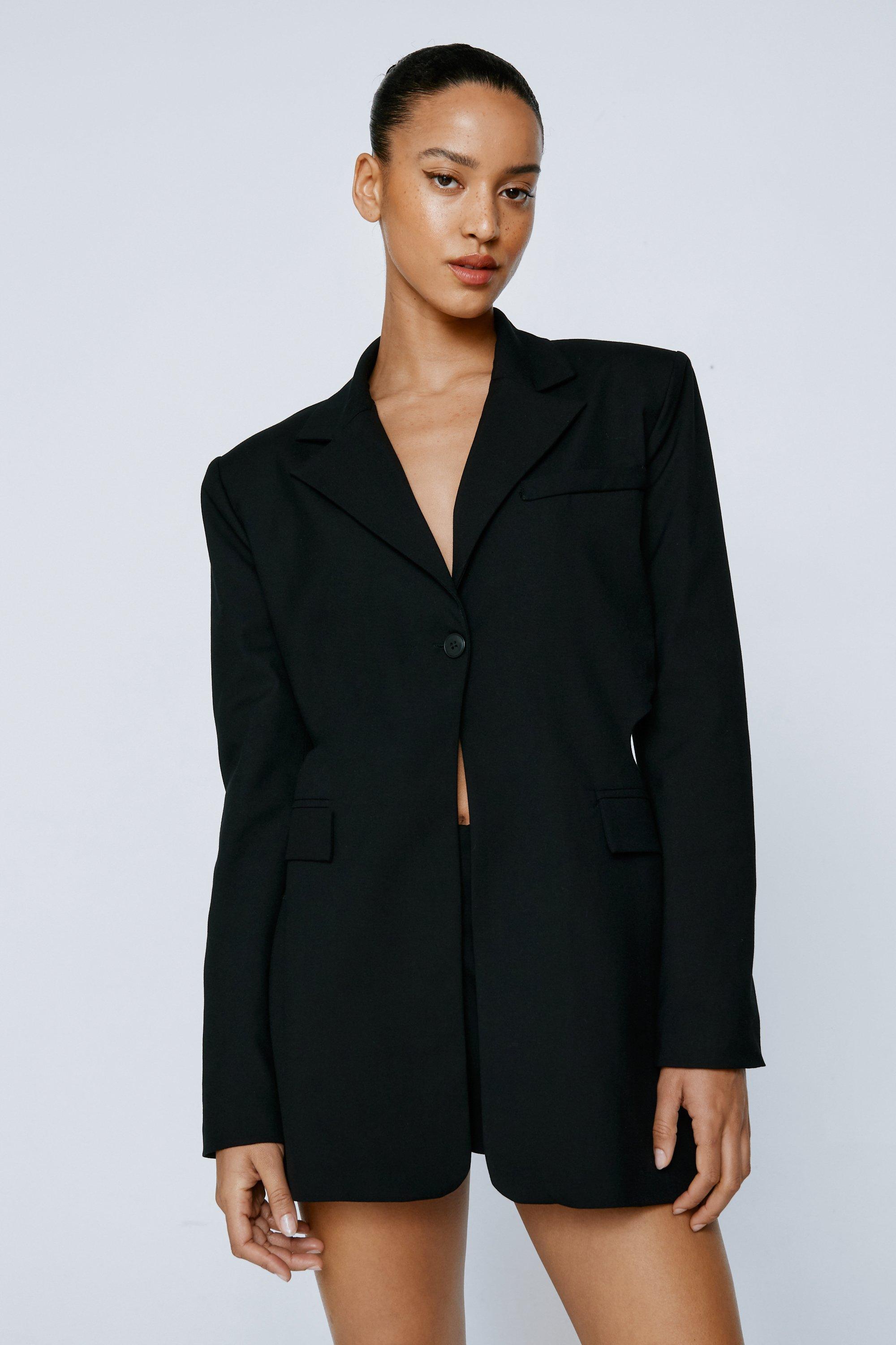 Petite - Combishort Blazer Ample - 32 - Nasty Gal - Modalova