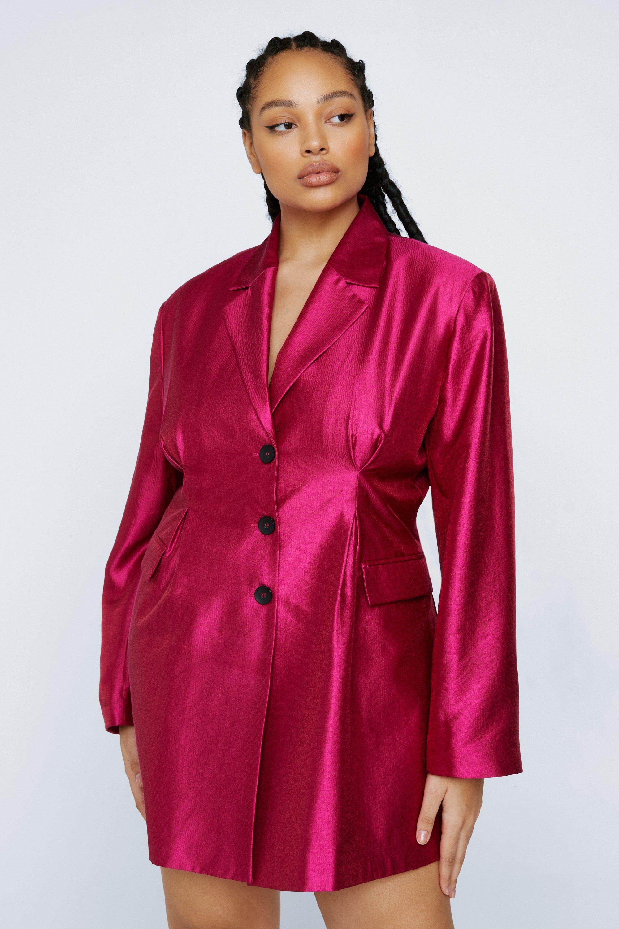 Grande Taille - Dressing Gown Blazer Premium - 50 - Nasty Gal - Modalova