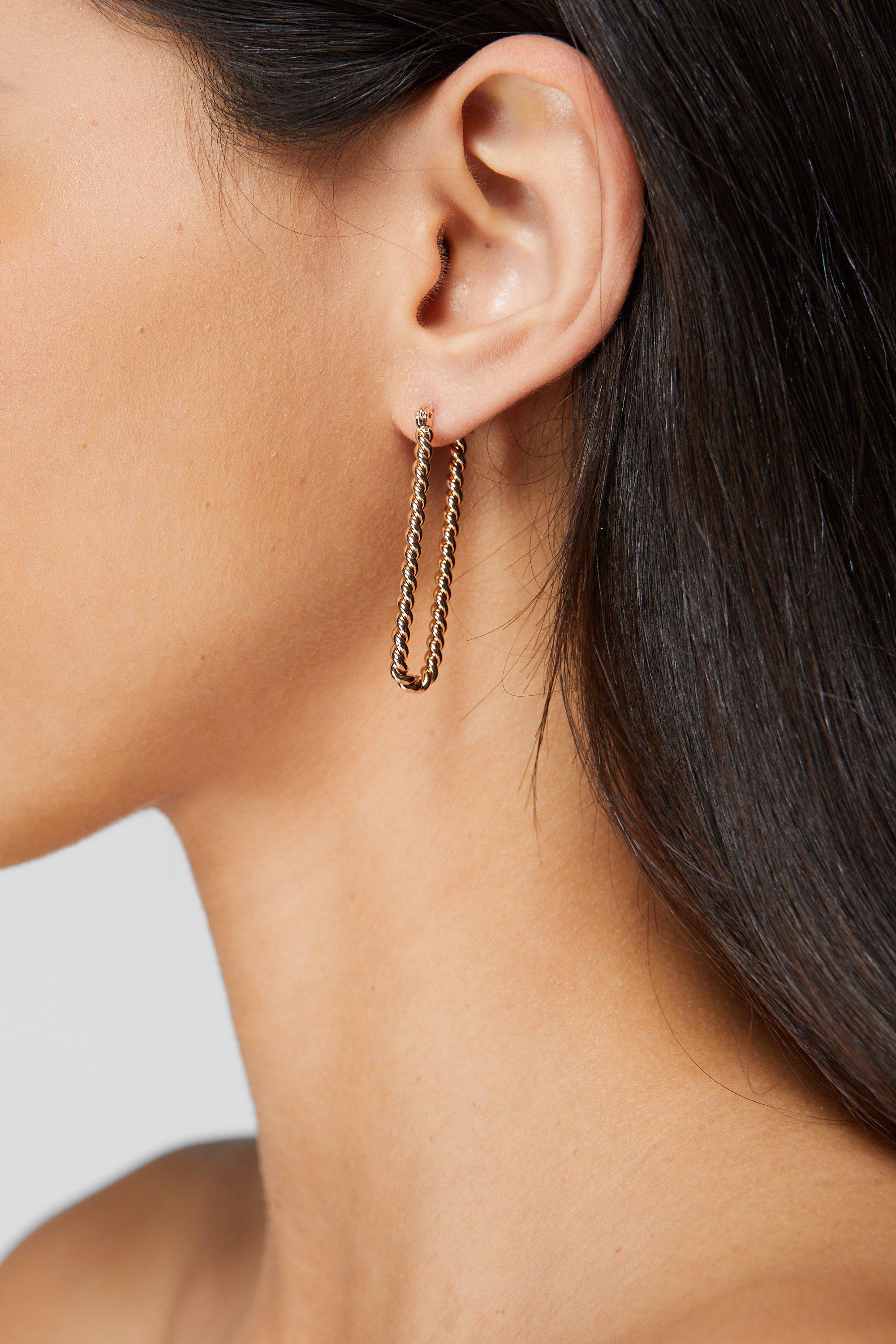 Créoles Torsadées - One Size - Nasty Gal - Modalova