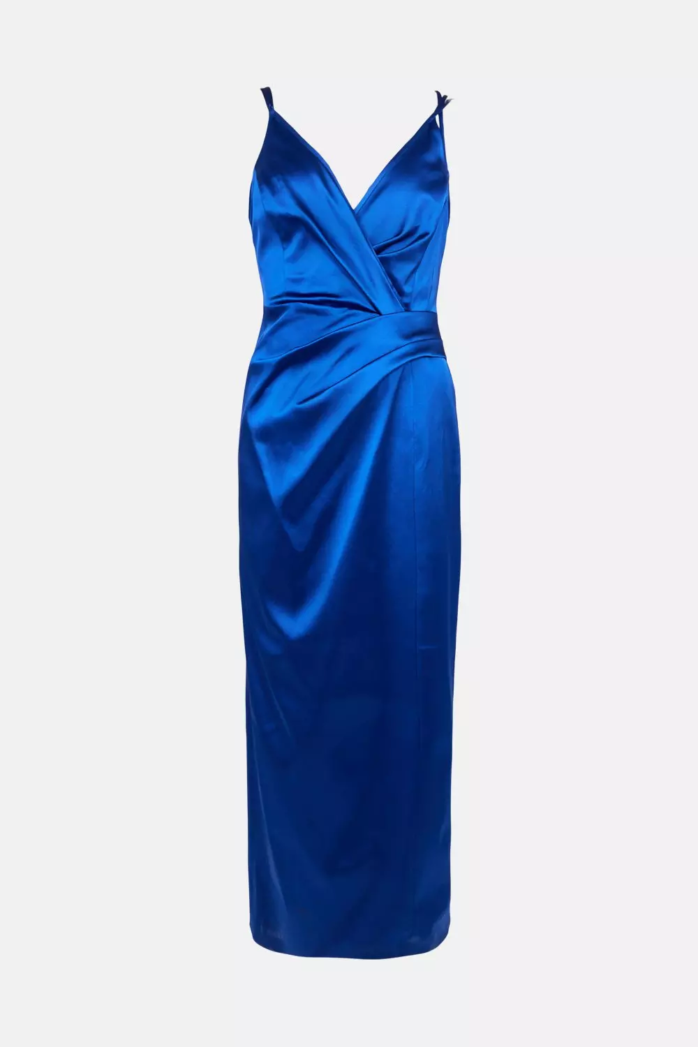 Karen millen 2025 blue satin dress