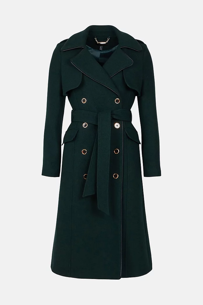 Louis Vuitton Monogram Tweed Double-Breasted Coat – MILNY PARLON