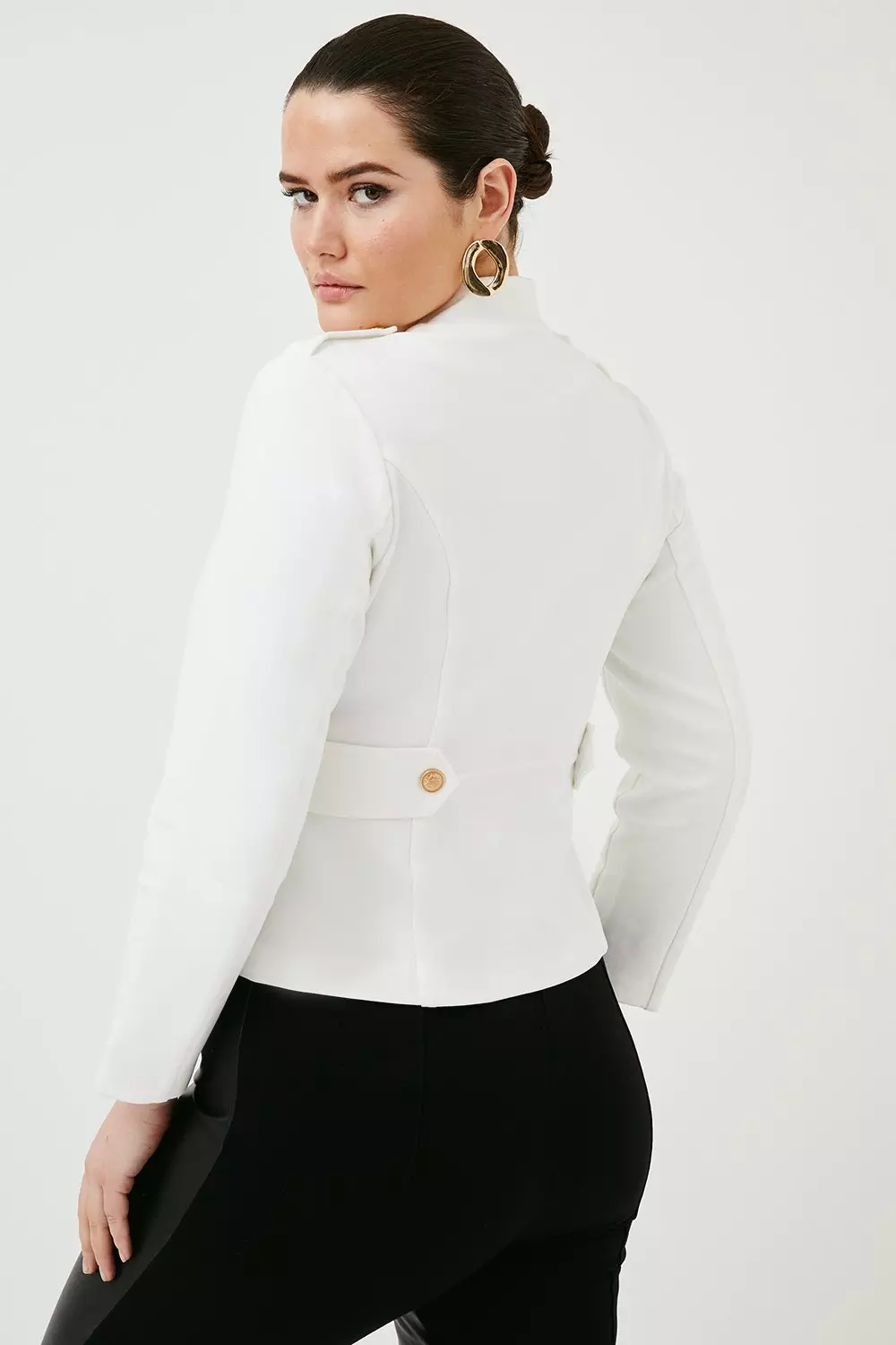 White store jersey blazer