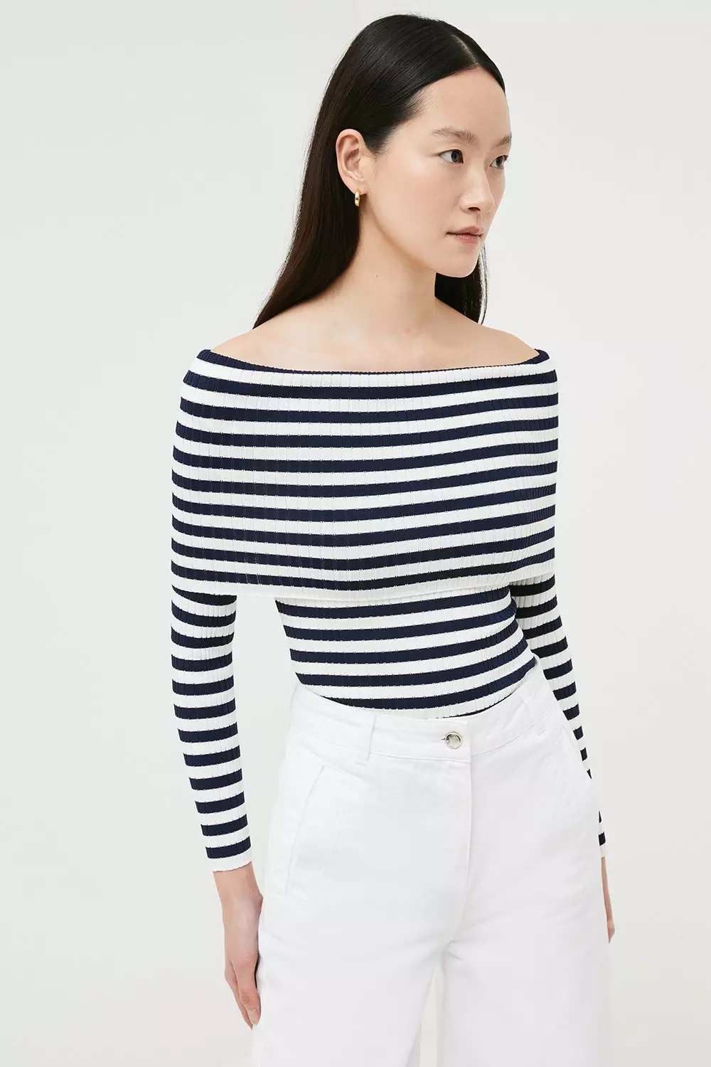 Karen millen bardot top sale