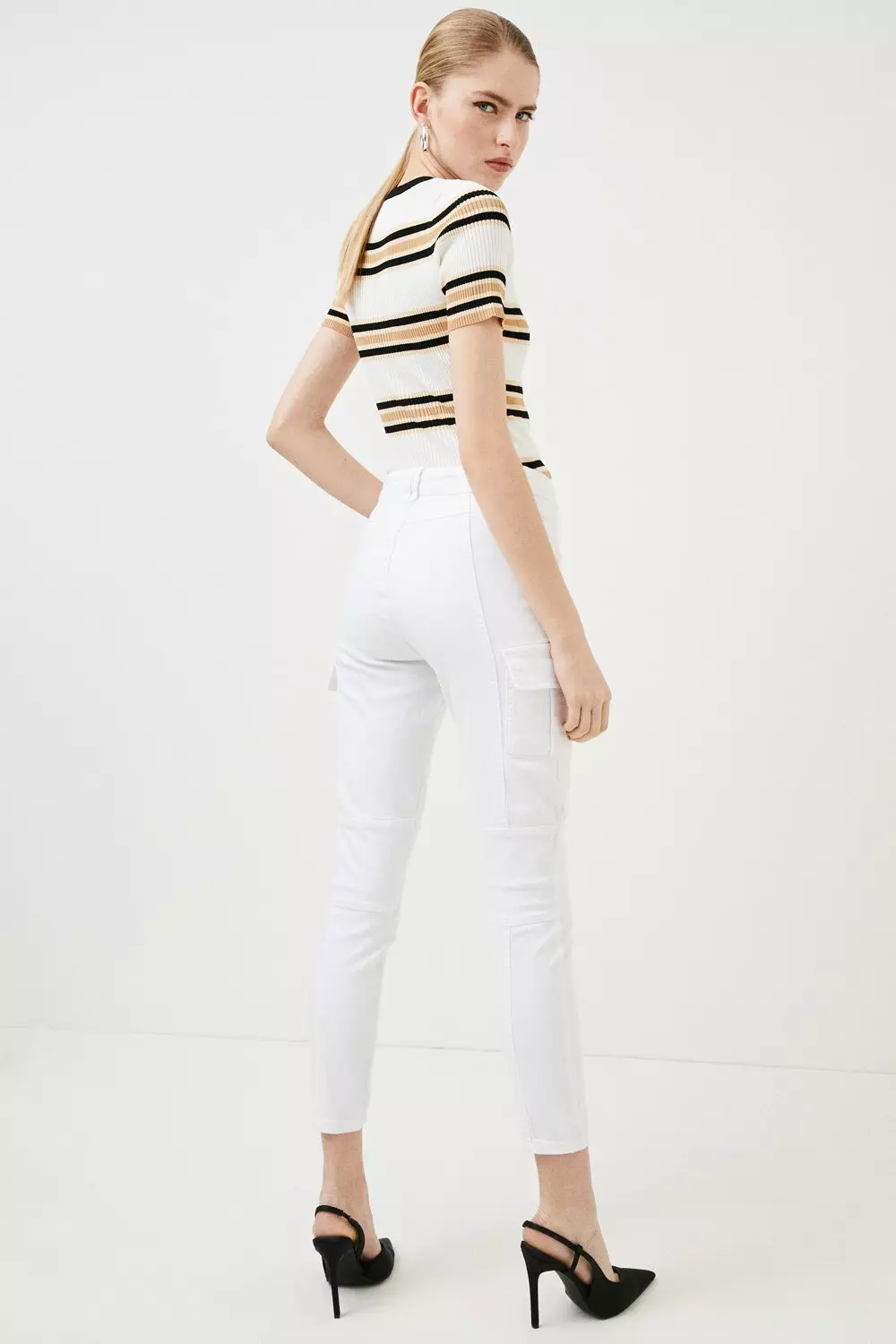 Gold skinny outlet jeans