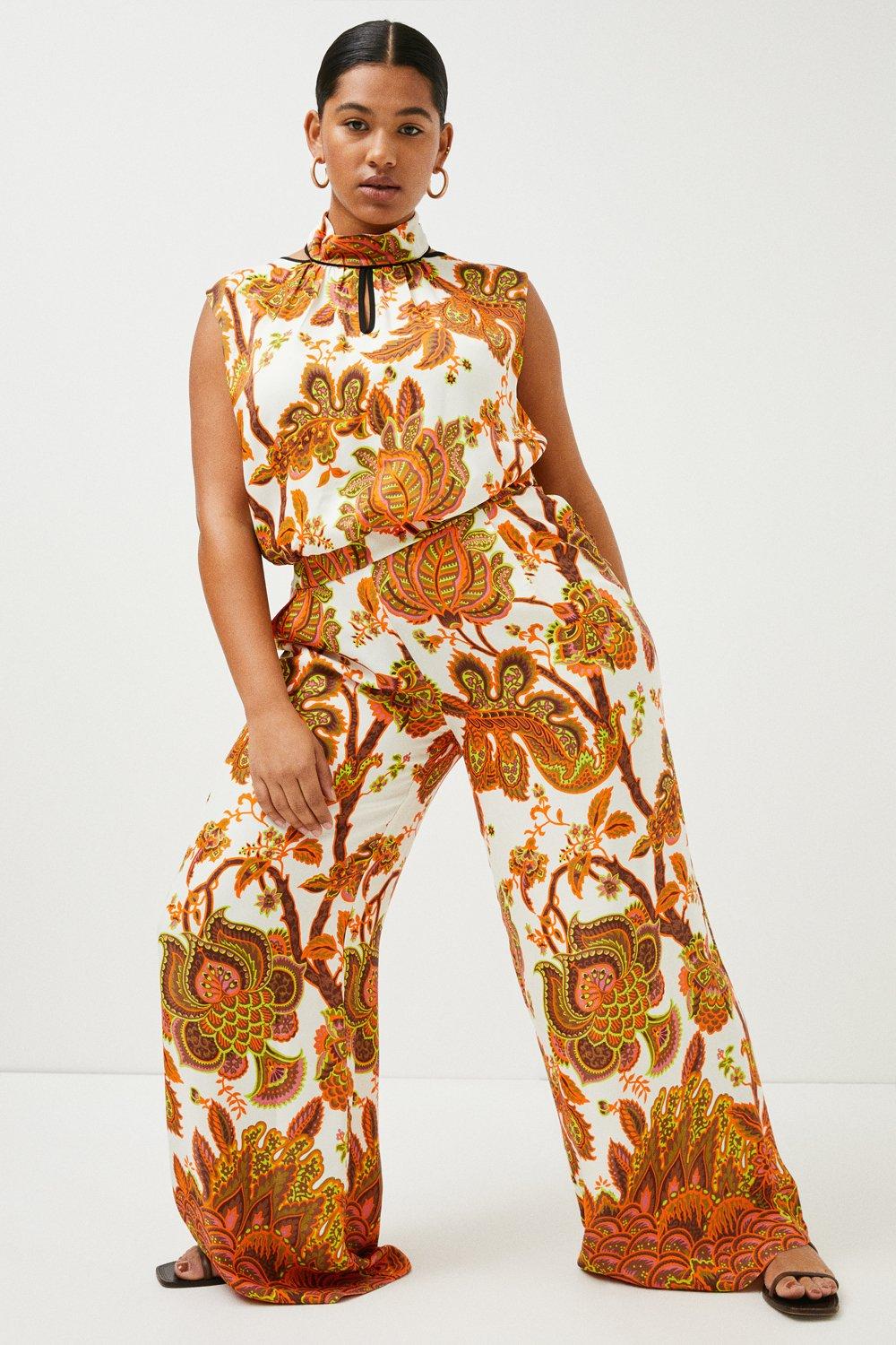 ankara palazzo trousers for plus size