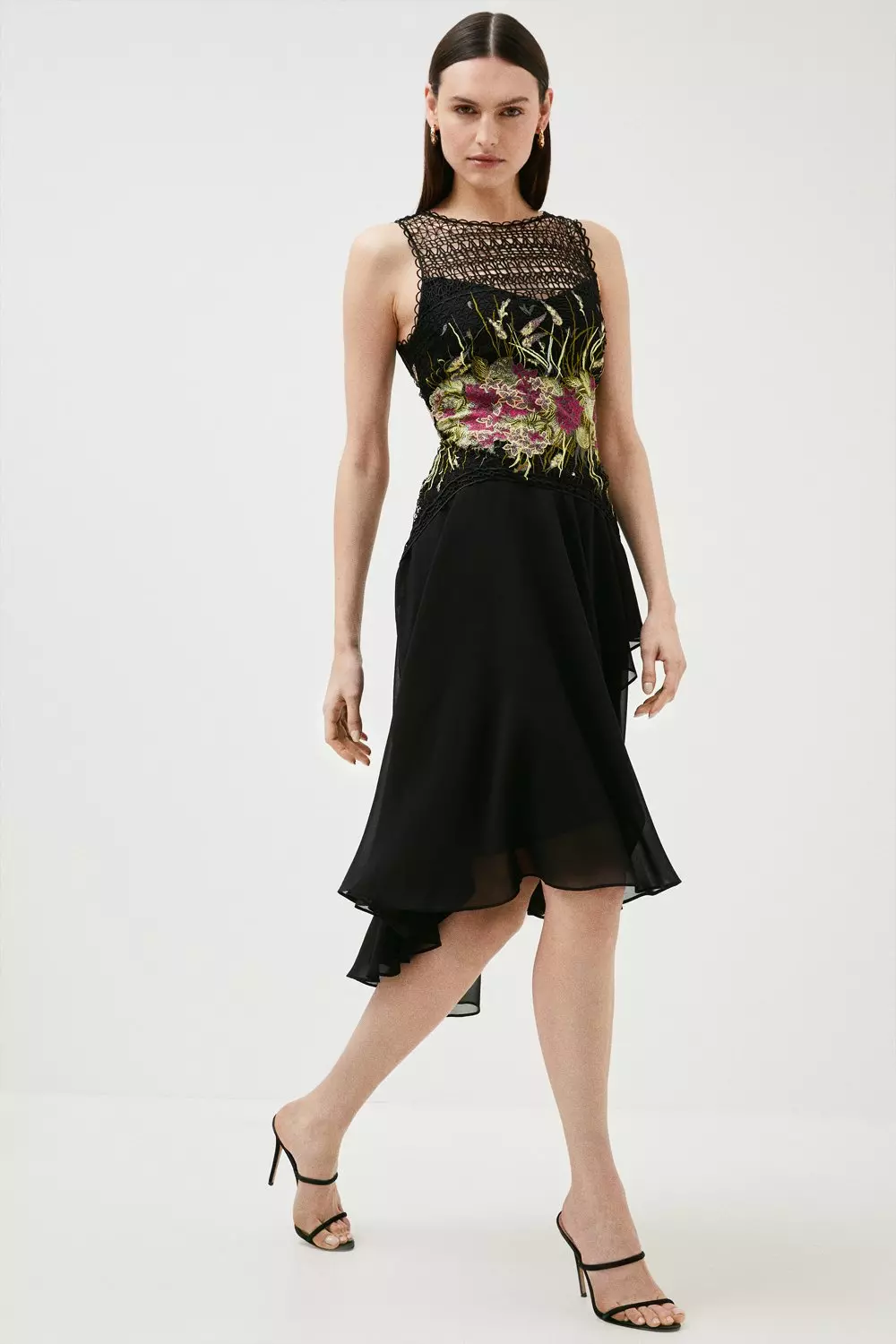 Karen millen 2025 floral lace dress