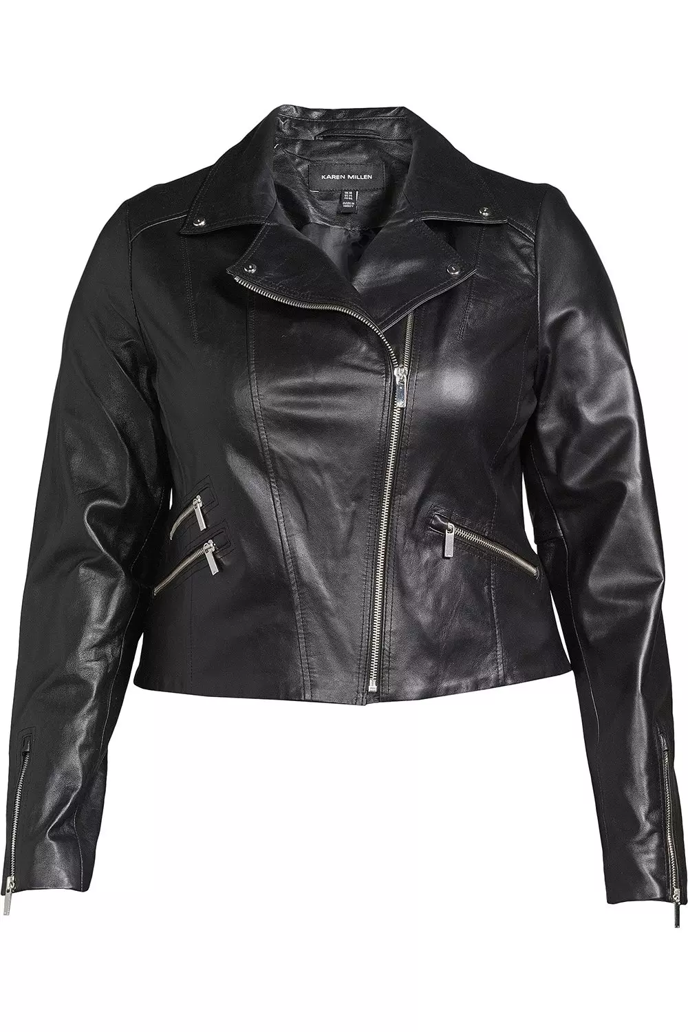 Karen millen hot sale leather jacket