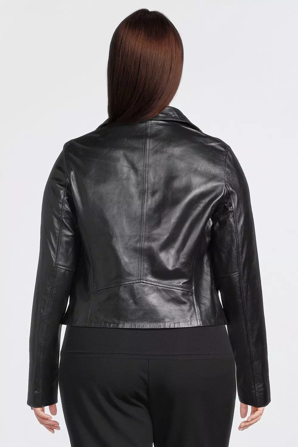 XXL Zipper Leather Coat - Women - Ready-to-Wear