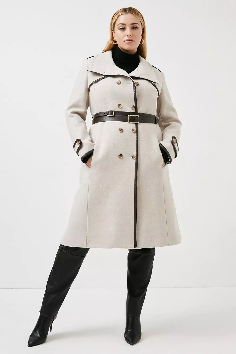 Karen millen hot sale winter coat