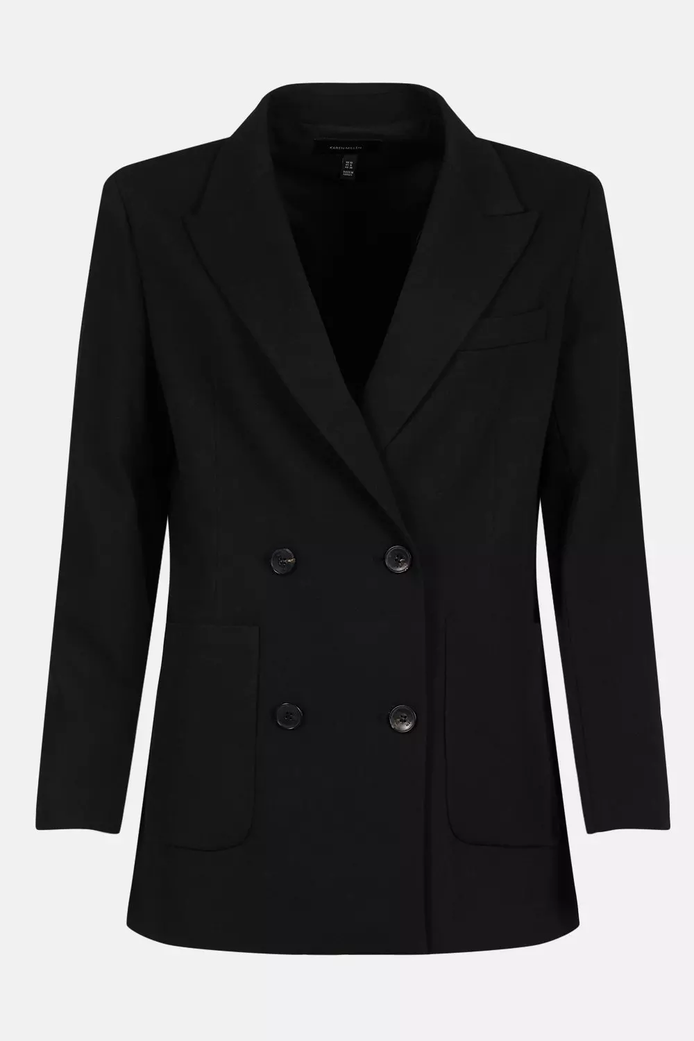 Ladies black hot sale tailored jacket