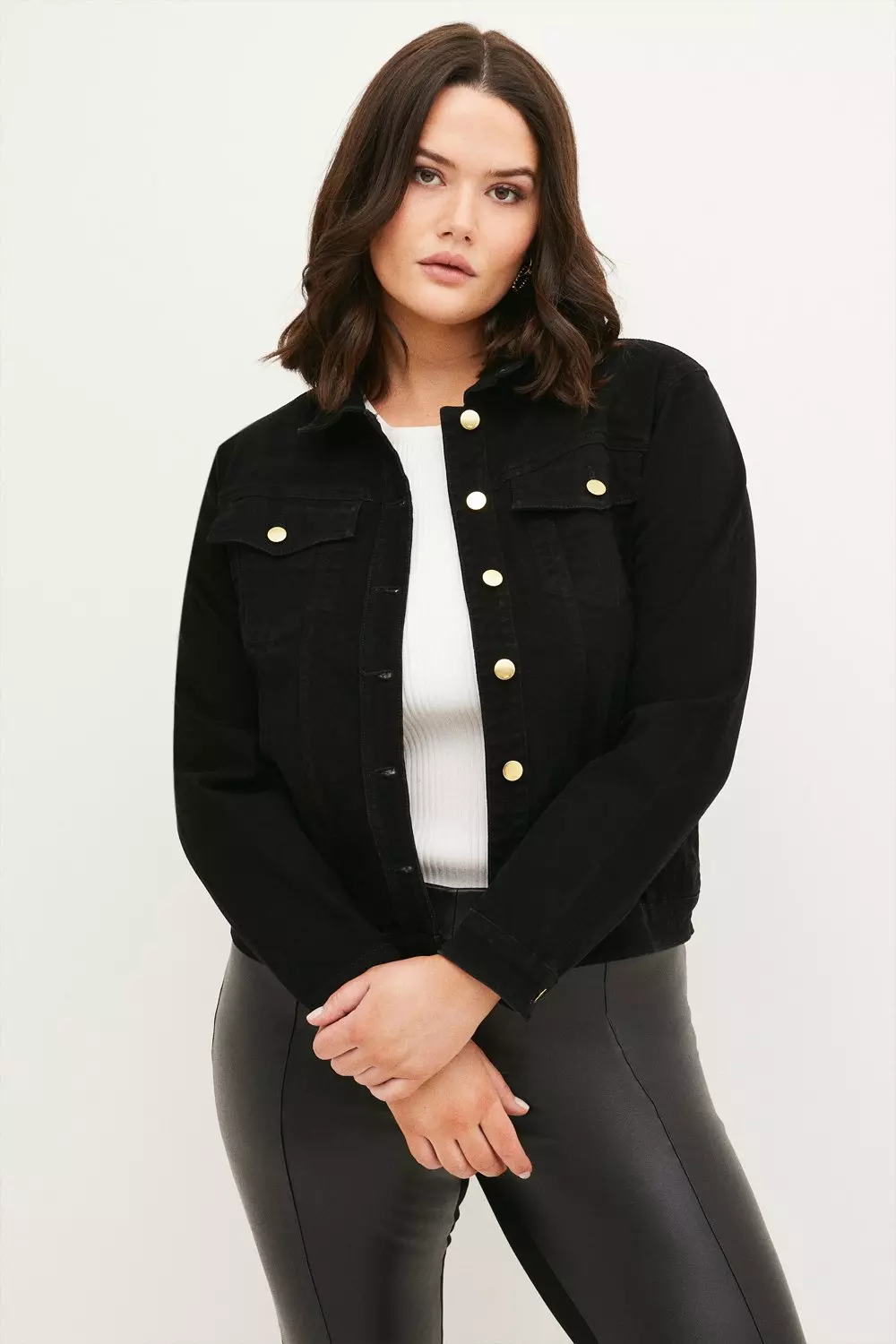 Karen millen hot sale black jacket