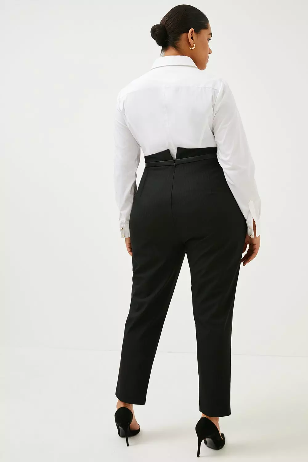 Best 25+ Deals for White And Black Express High Waist Pants
