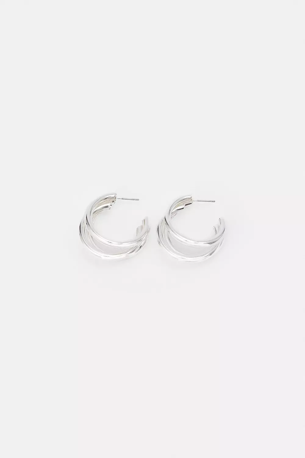 Karen millen hot sale hoop earrings