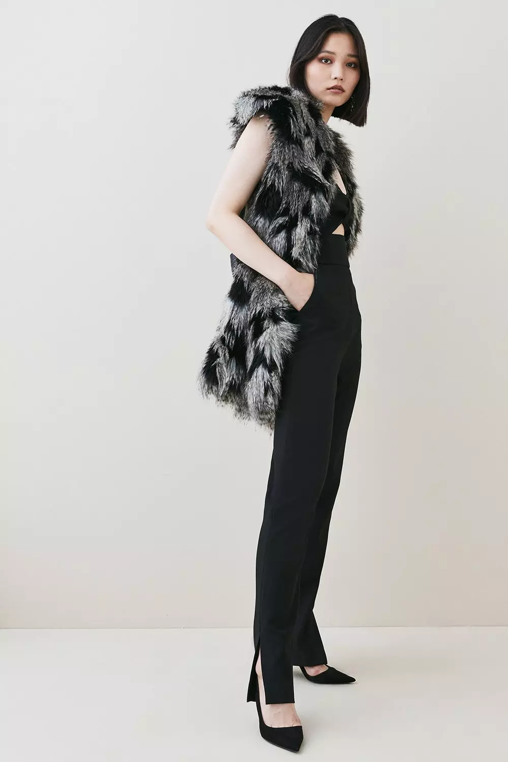 Caracilia Faux-Fur Vest Is About to Become Your Most-Worn Piece