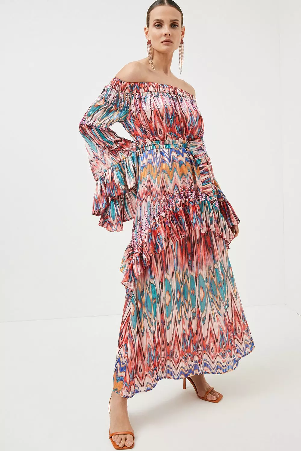 Leith kimono hotsell maxi dress