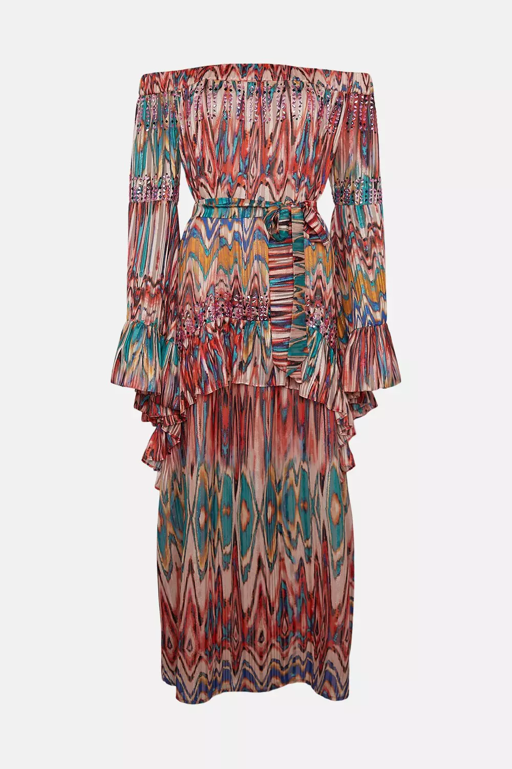 Leith kimono maxi on sale dress