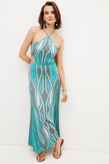 Pleated Maxi Dresses | Karen Millen UK