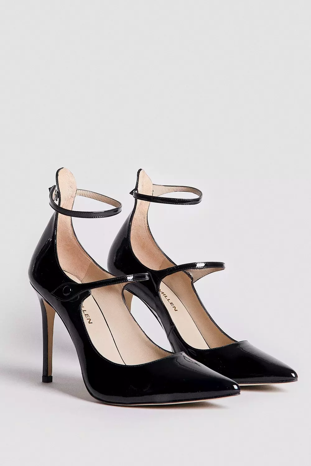 Karen millen best sale nude shoes