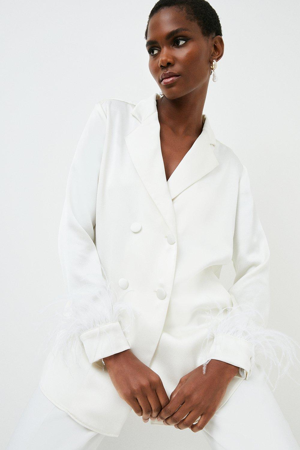 Karen millen shop white coat