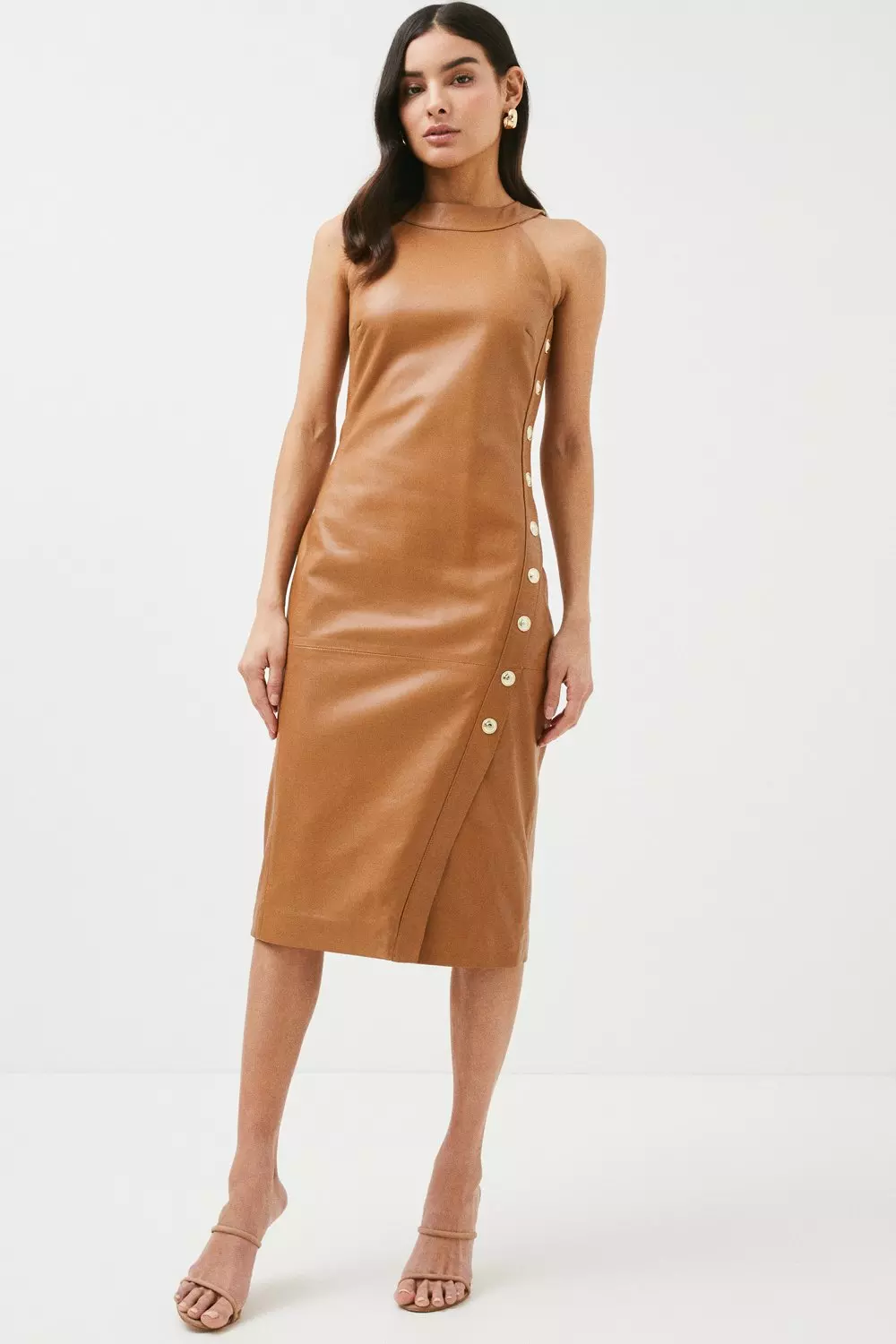 Karen millen shop sleeveless forever dress