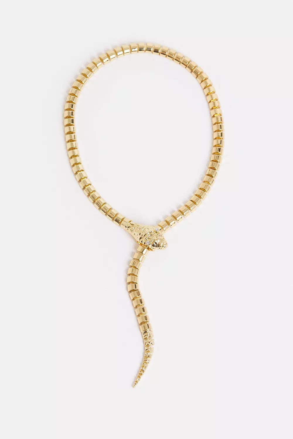 Snake statement deals necklace