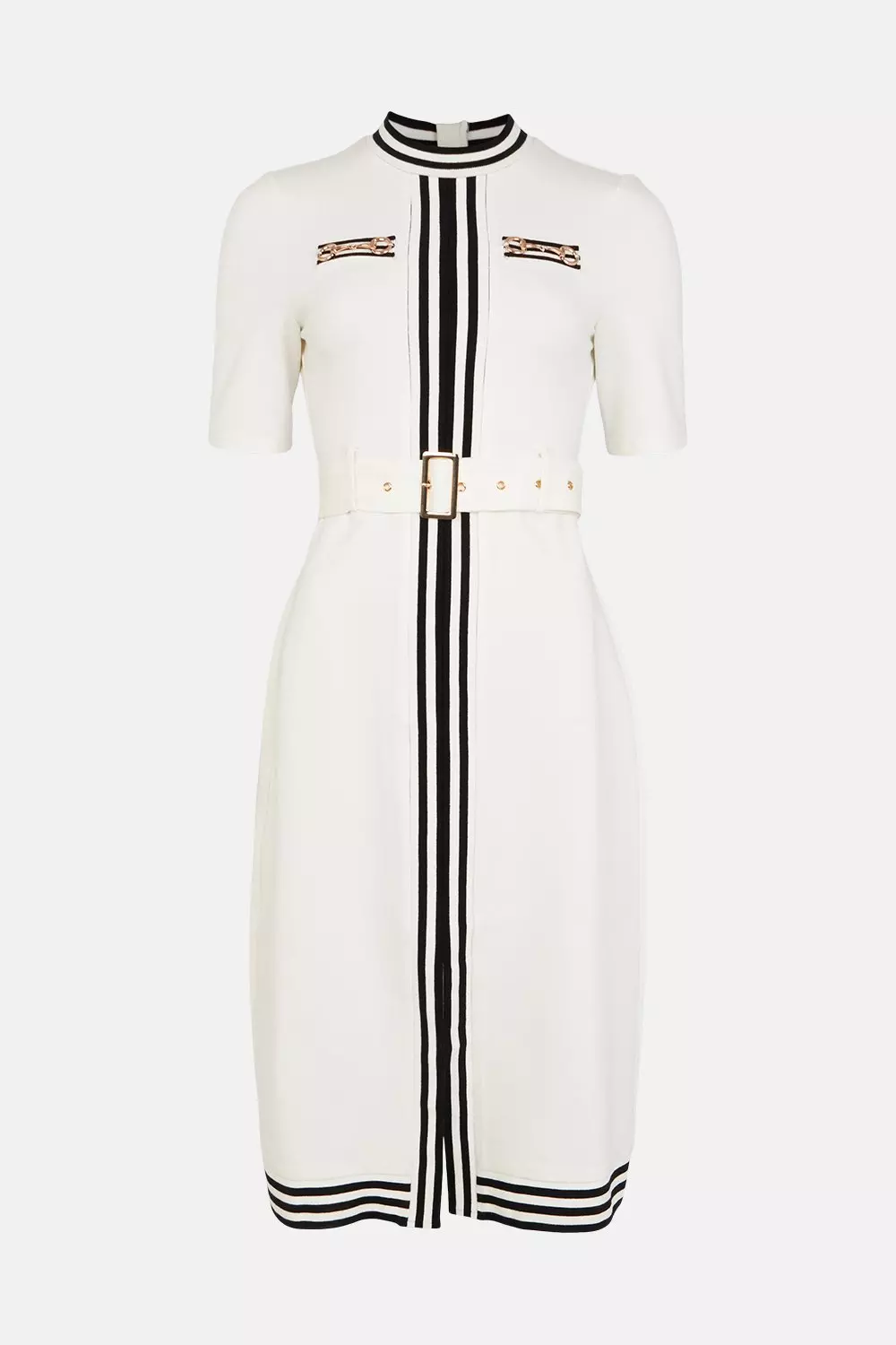 Karen millen stripe clearance dress