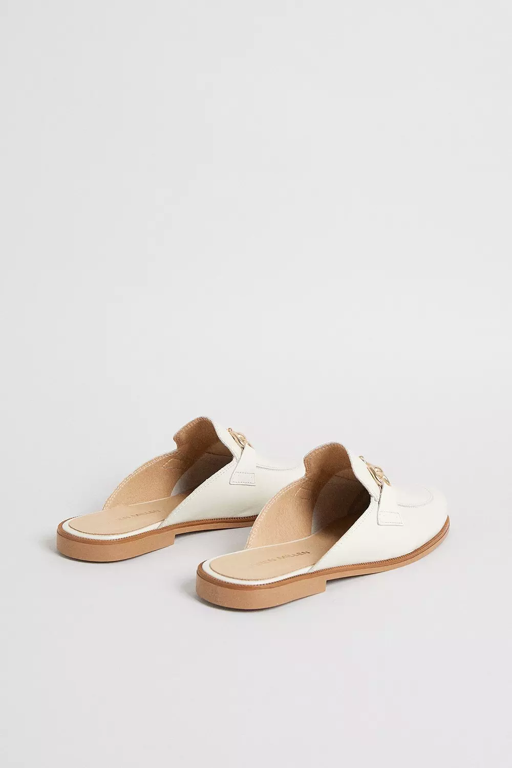 Beige best sale backless loafers