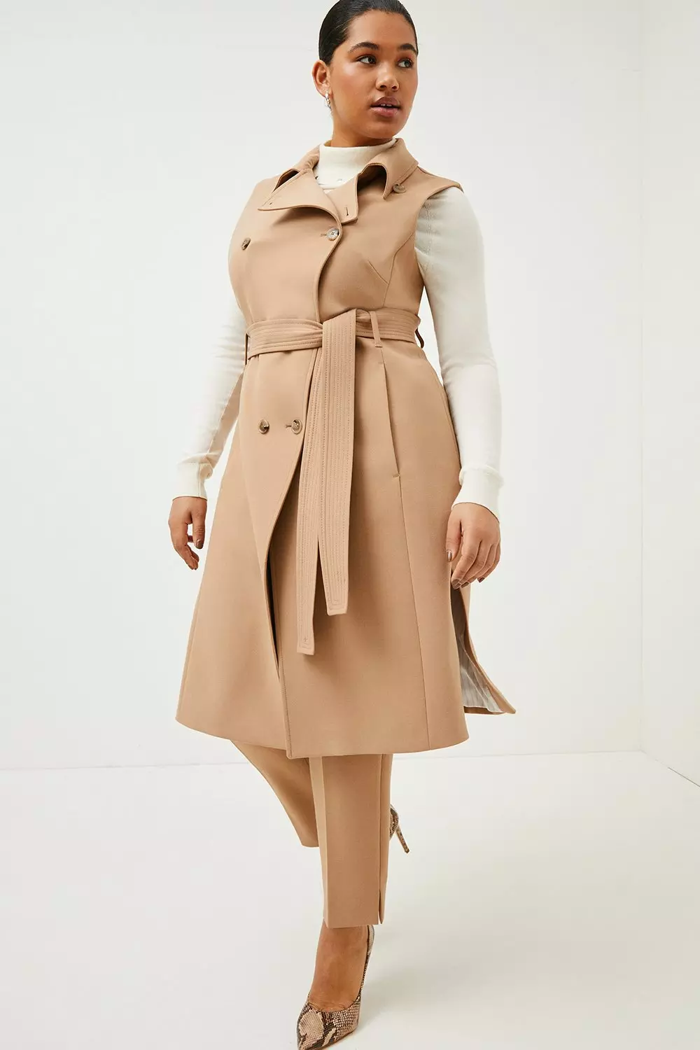 Waterfall 2024 sleeveless coat