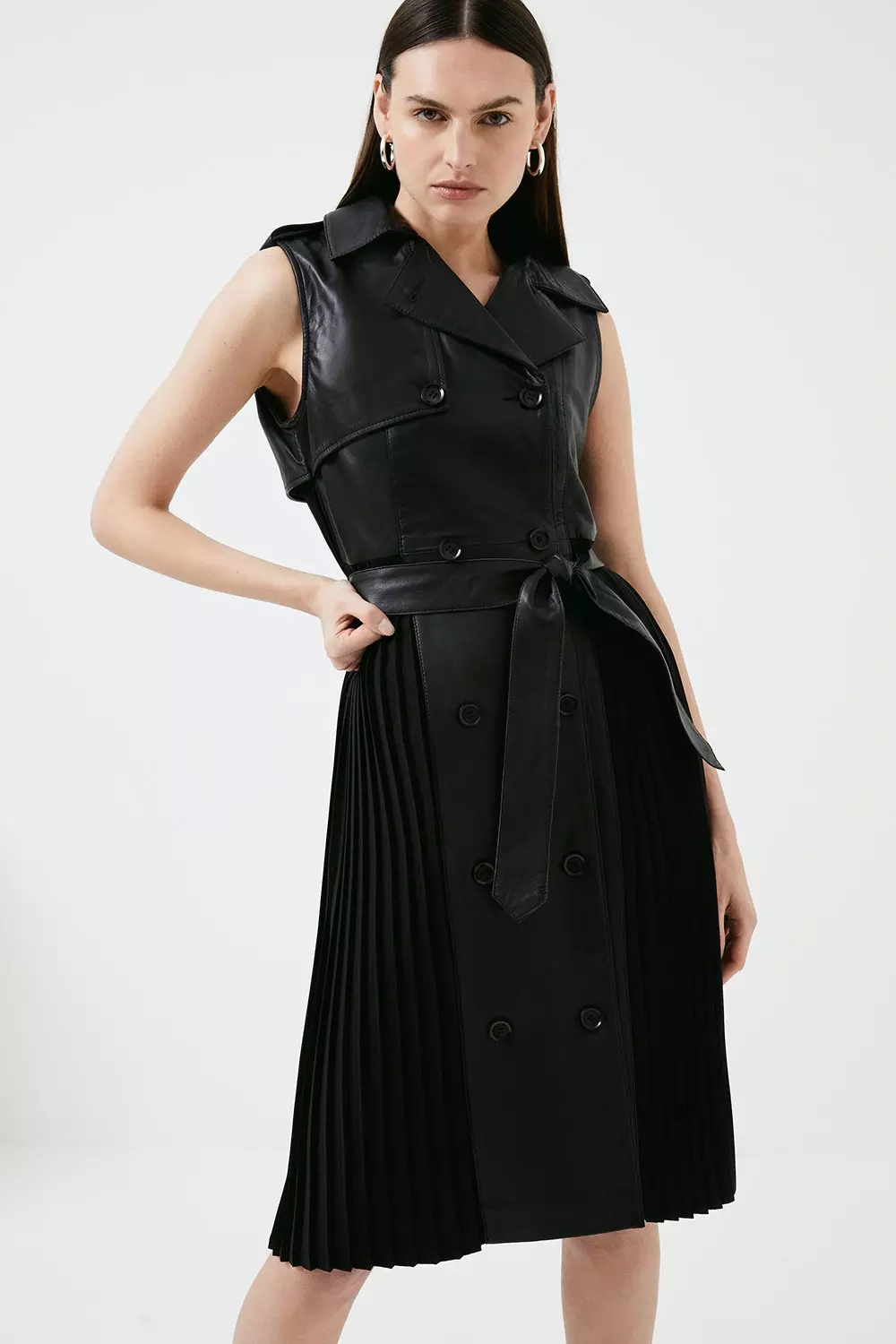 Trench coat outlet dress sleeveless