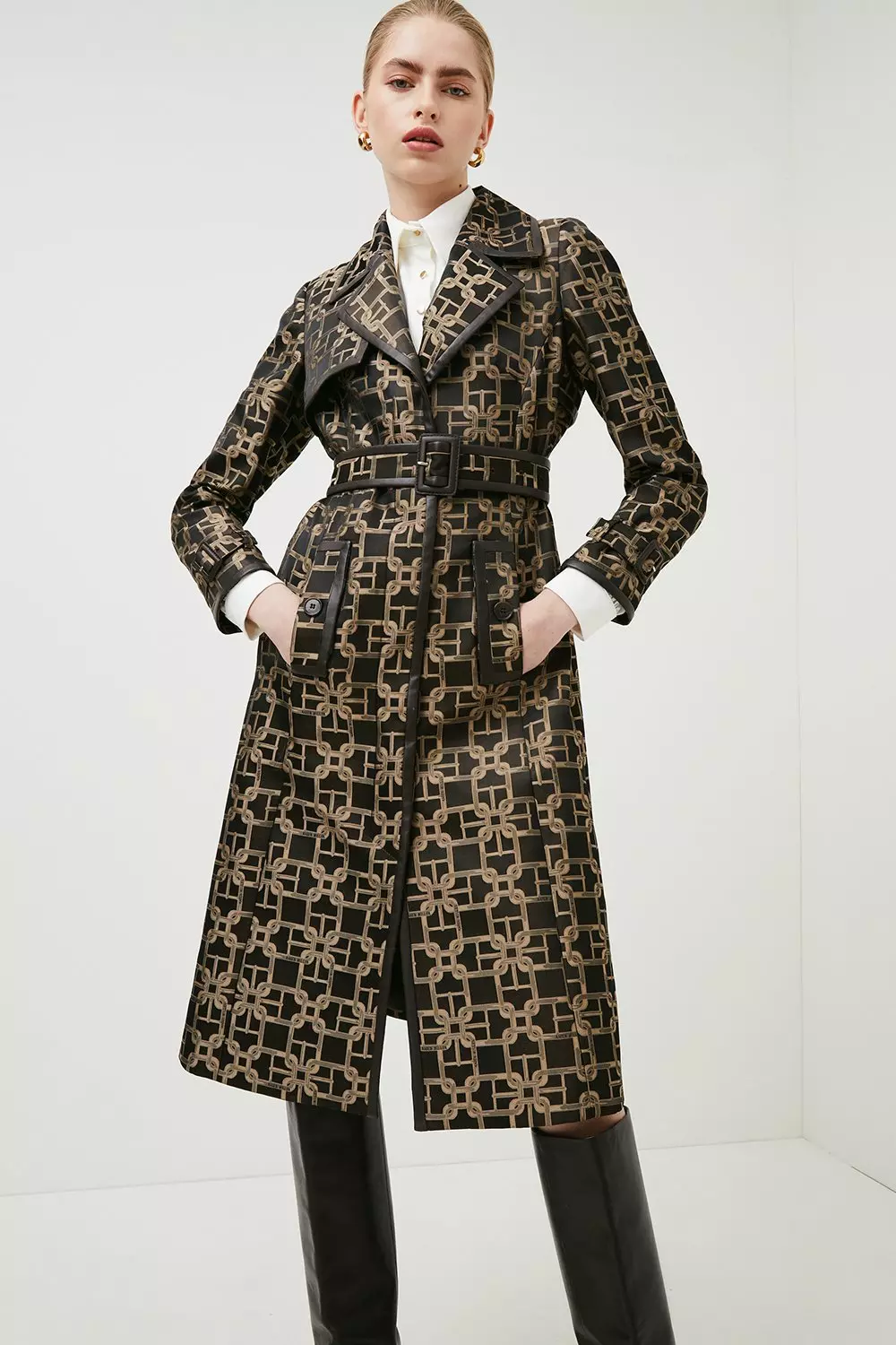 Fendi shop trench coats