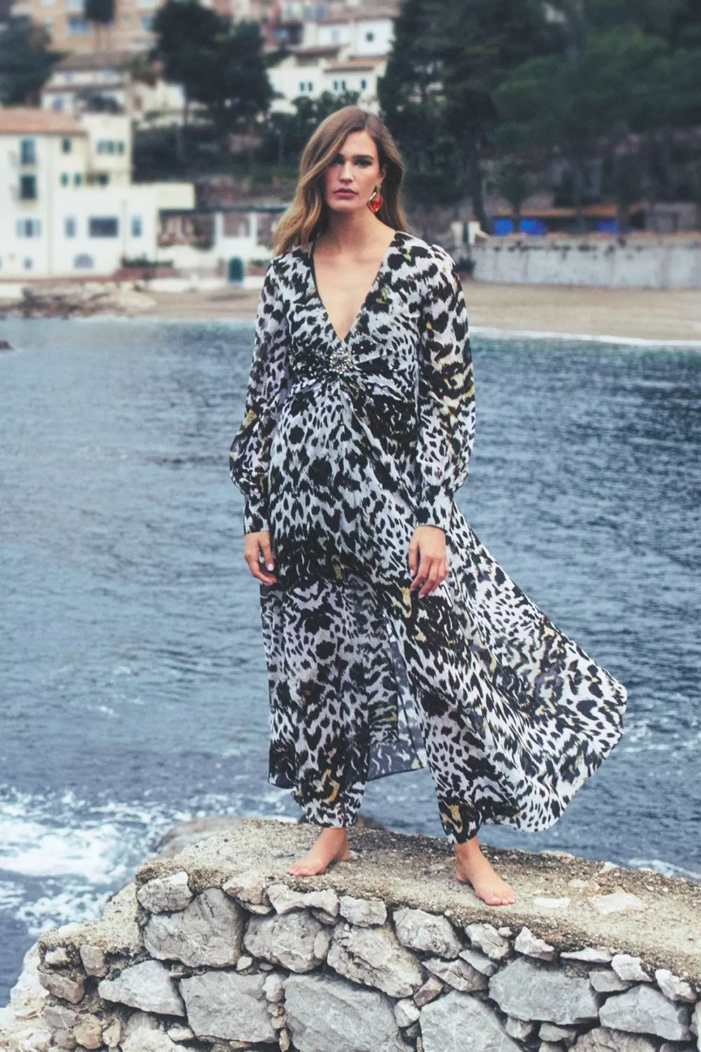 Leopard 2024 beach dress