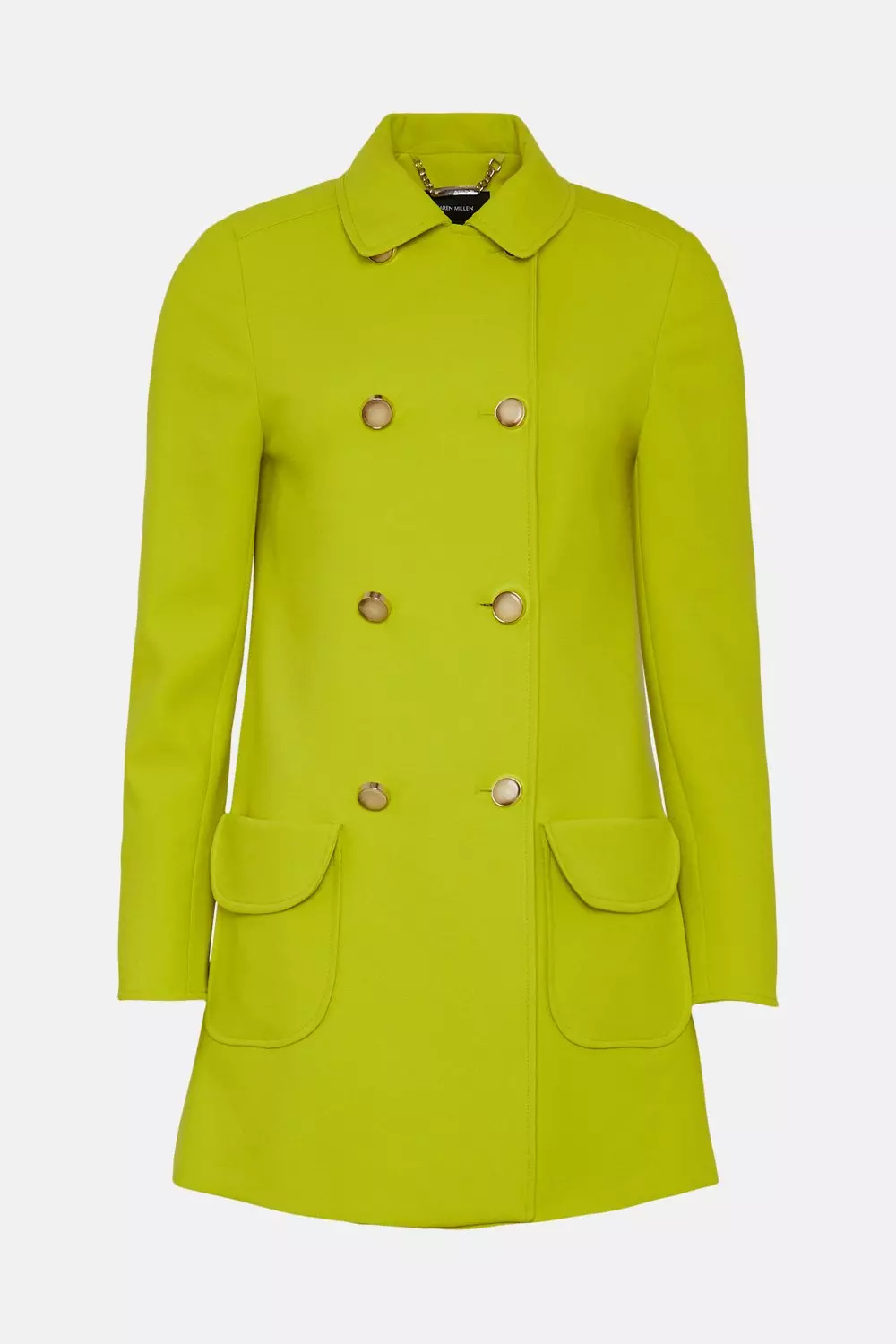 Lime green pea on sale coat
