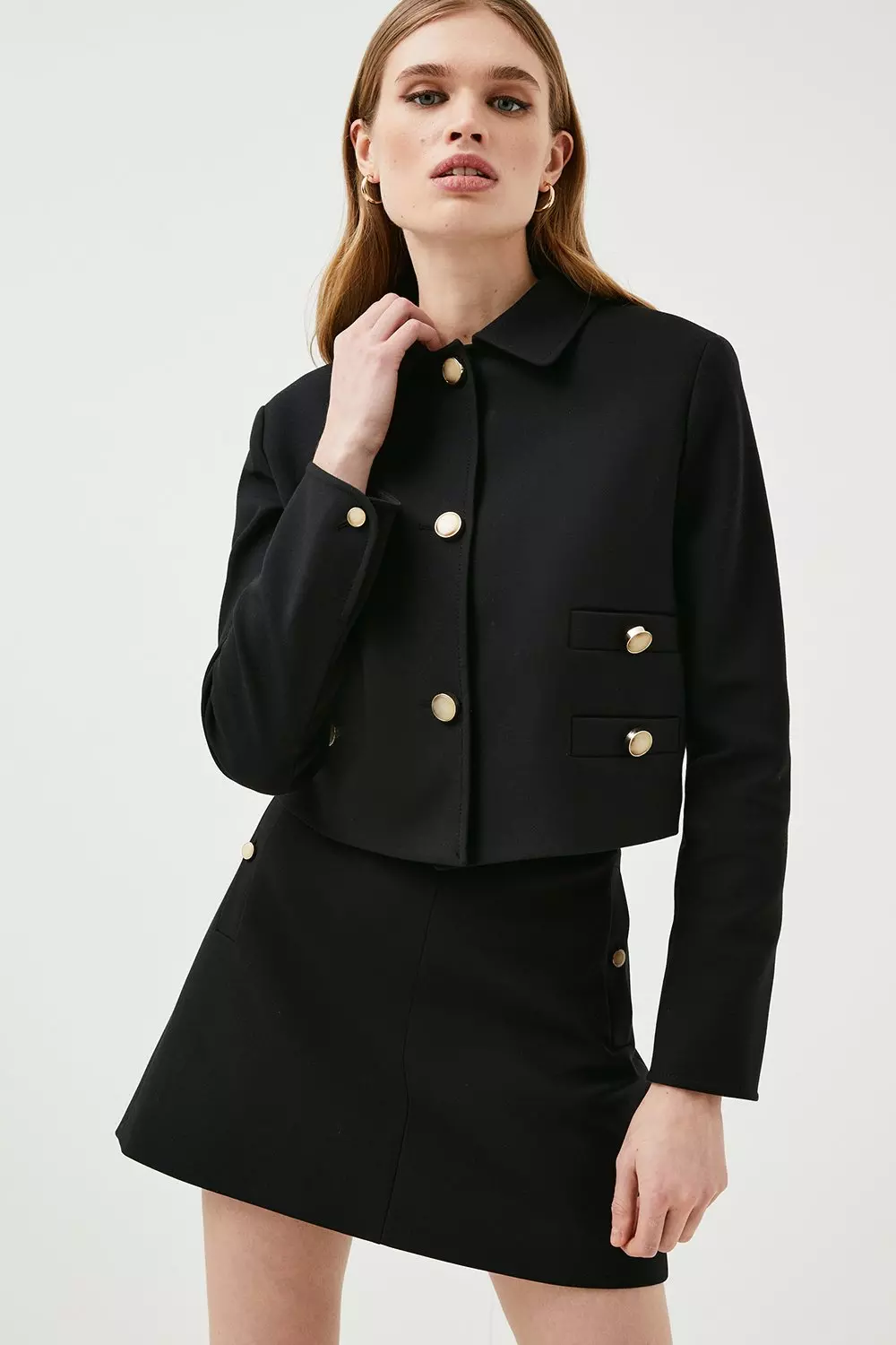 Cropped hot sale smart jacket