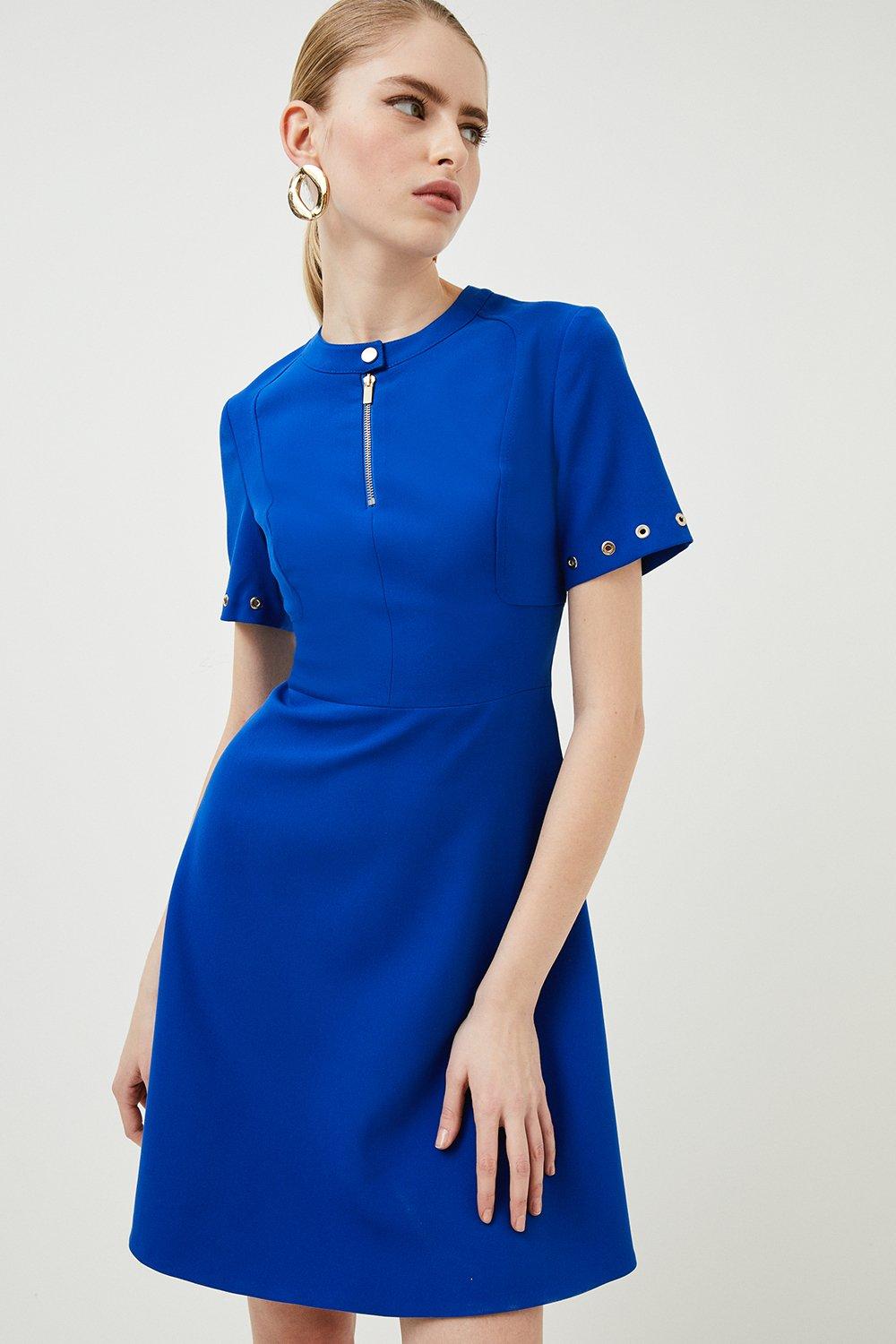 Karen millen eyelet dress sale