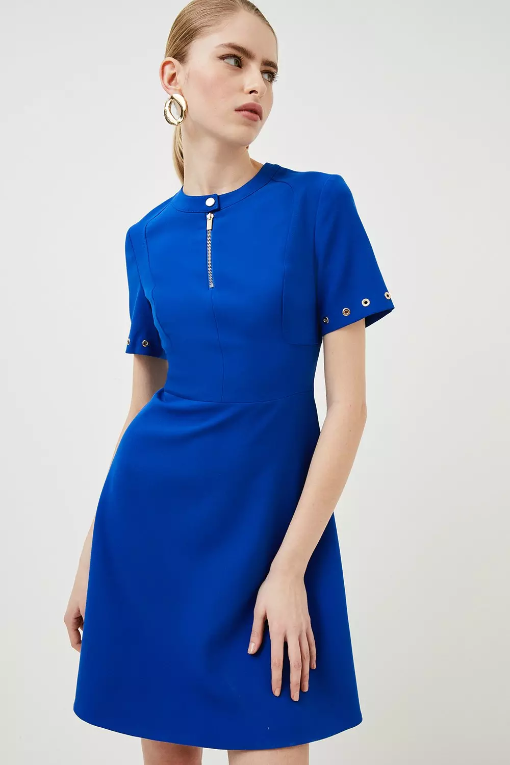 Karen millen hotsell cobalt blue dress