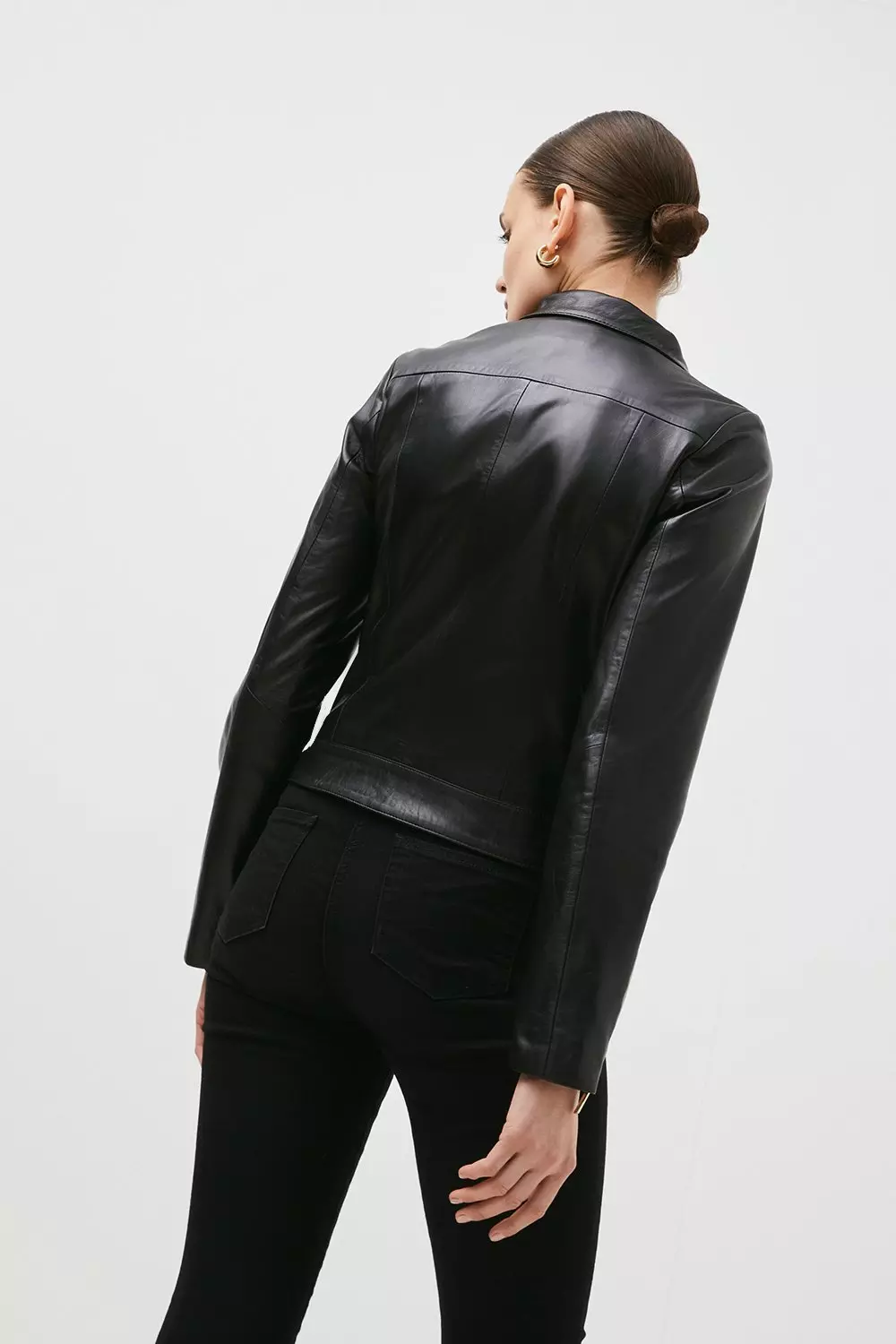 Leather Signature 90S Moto Jacket