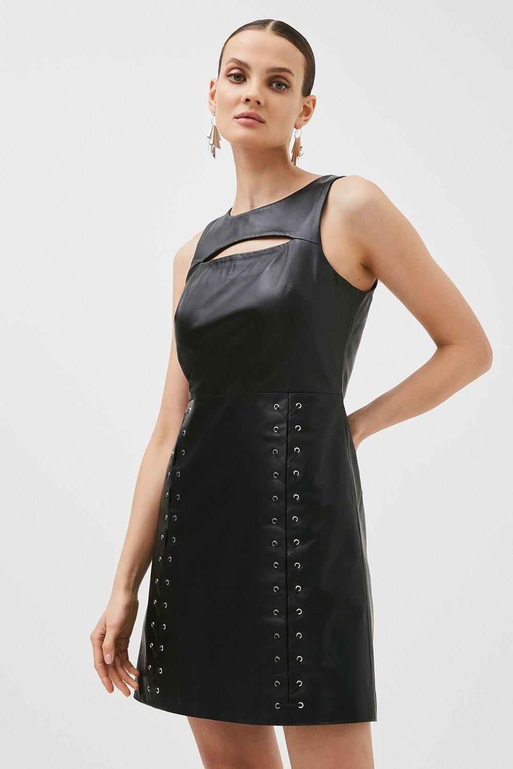 Karen millen pinafore store dress