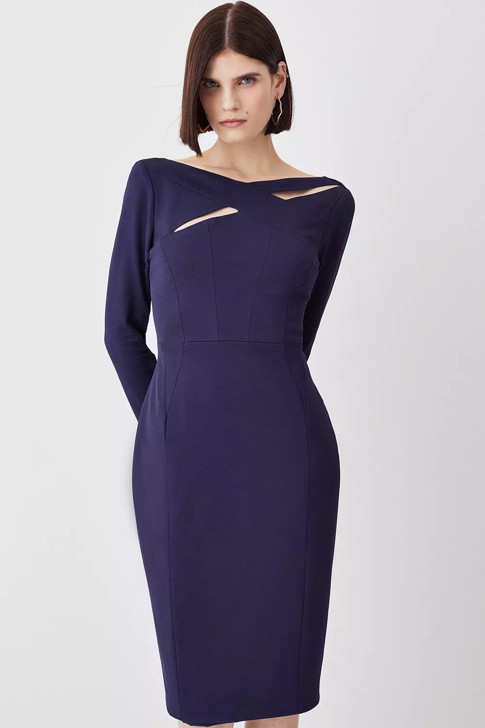 Karen millen hotsell tailored pencil dress