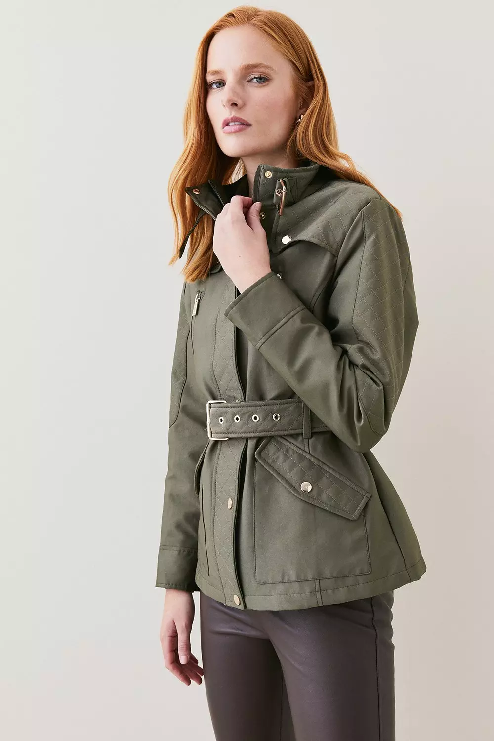 Waterproof quilted clearance jacket