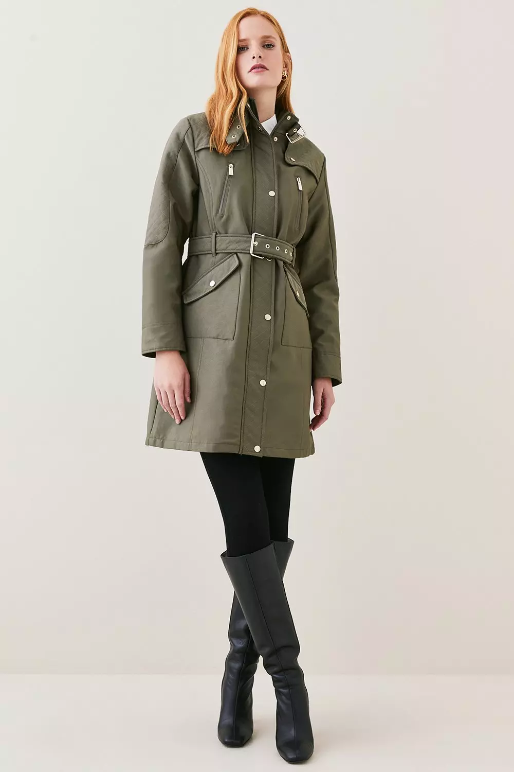 Karen millen clearance duffle coat