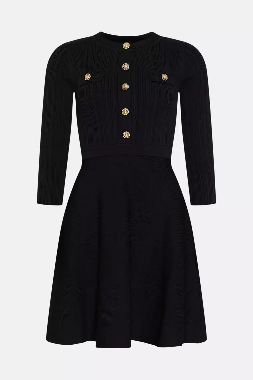 Warehouse diamante outlet collar dress