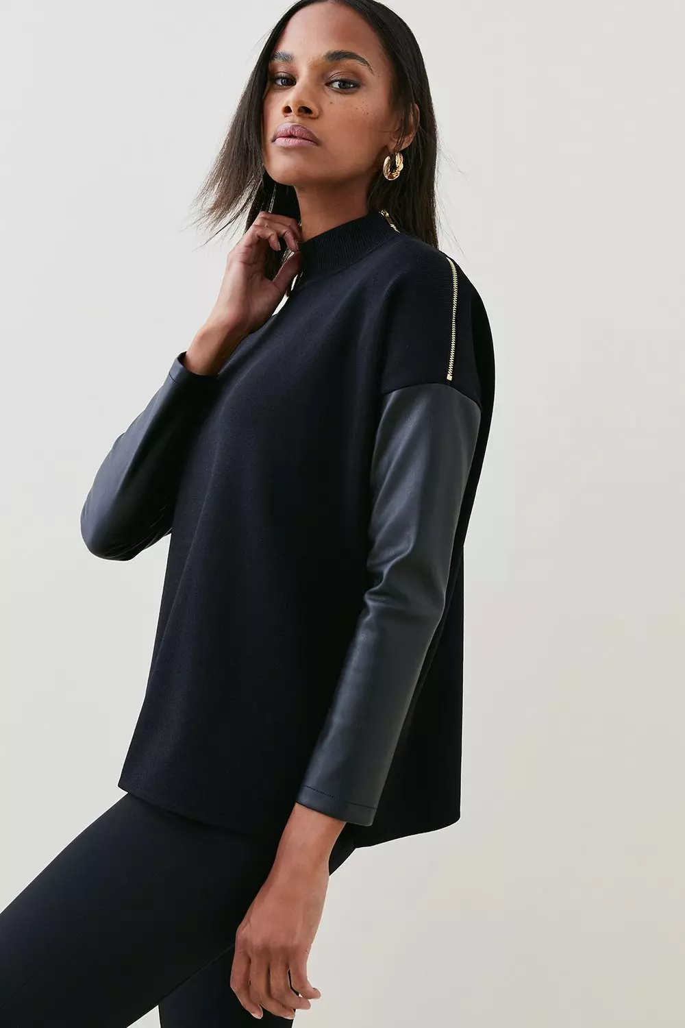 Karen millen shop black jumper