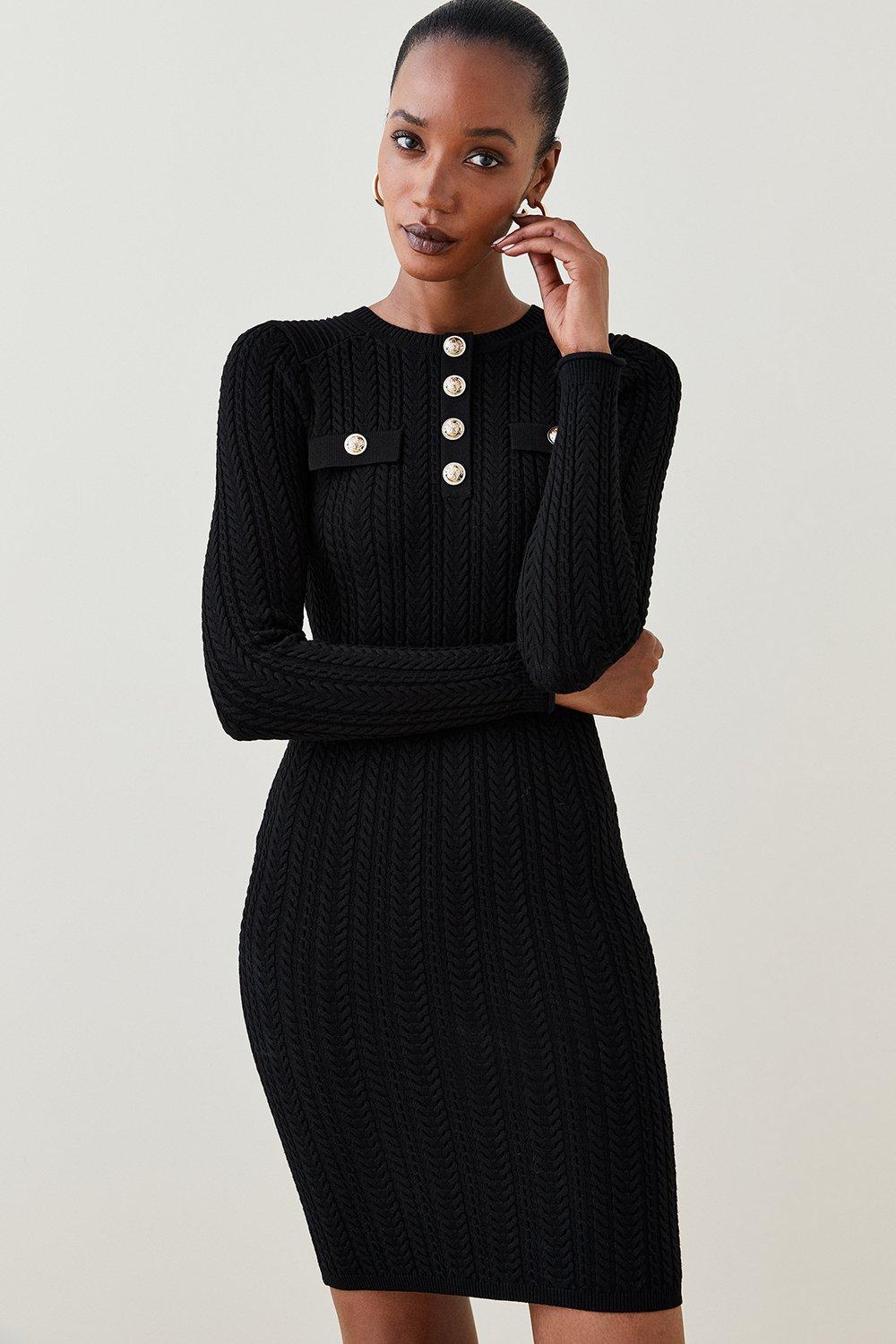 Karen millen clearance sweater dress