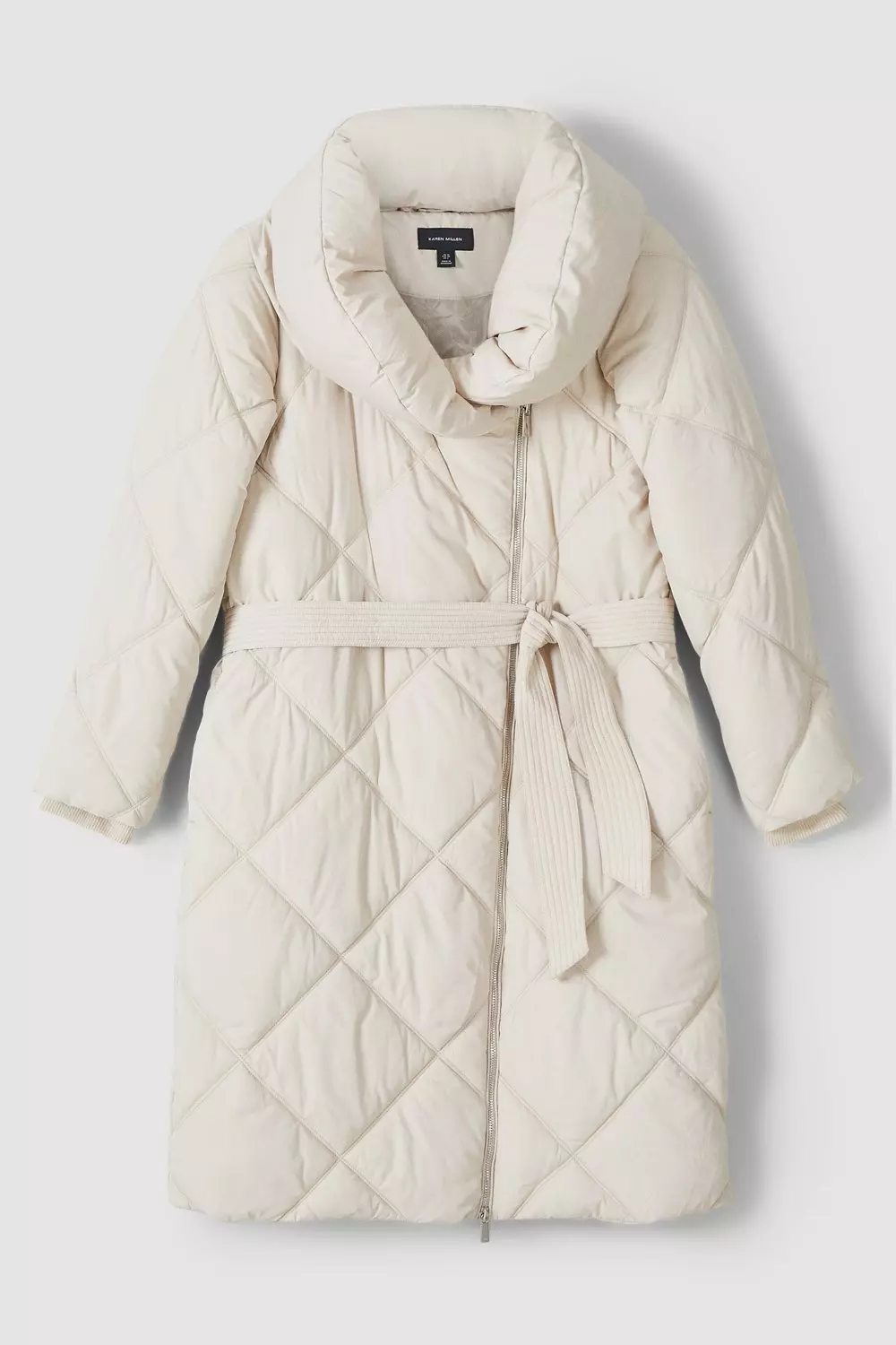 Cream on sale padded coat