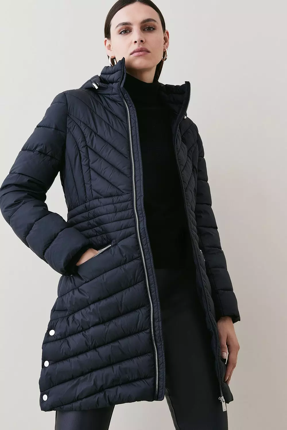 Lightweight padded coat on sale