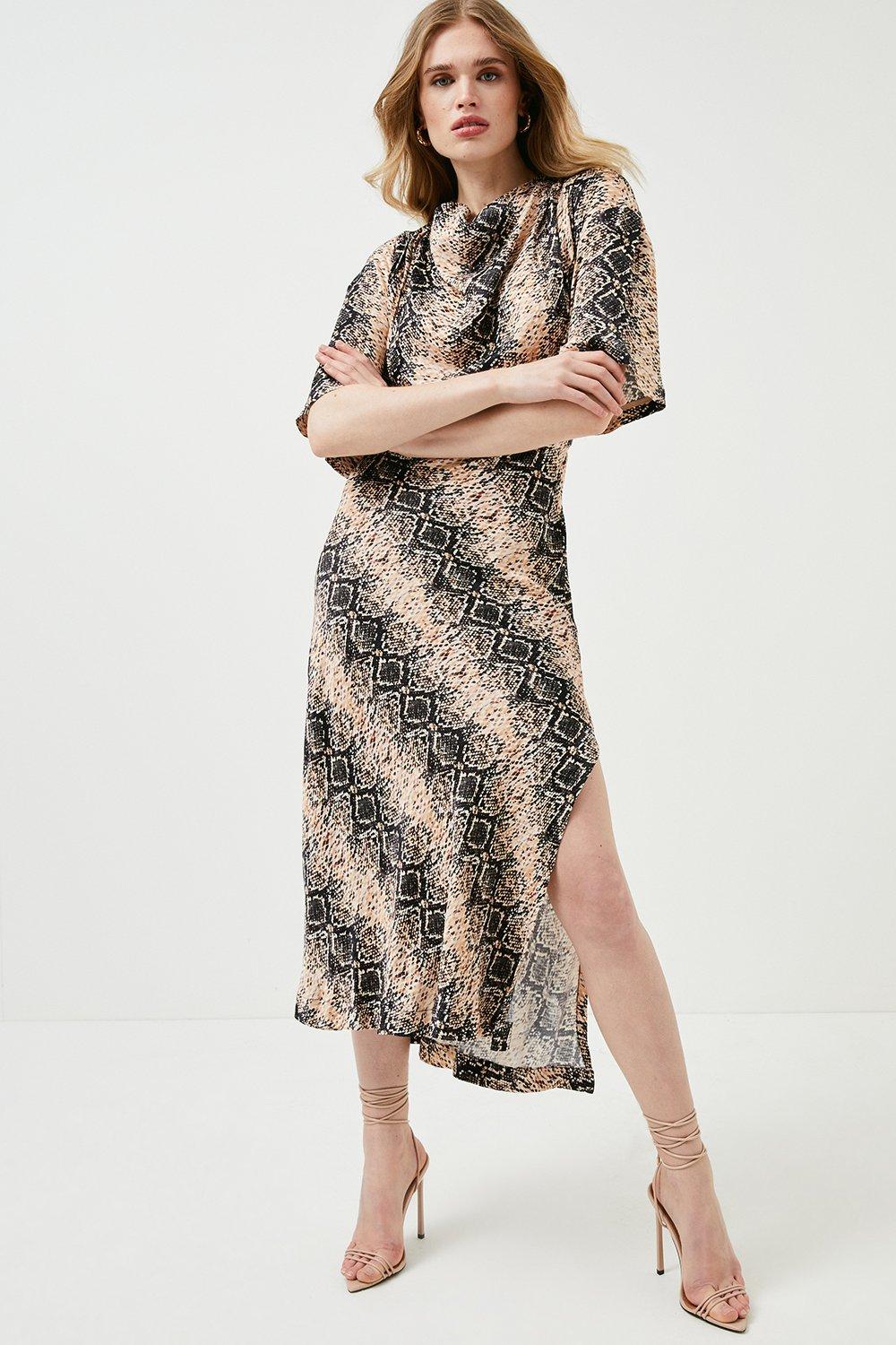 Karen millen hot sale snake dress