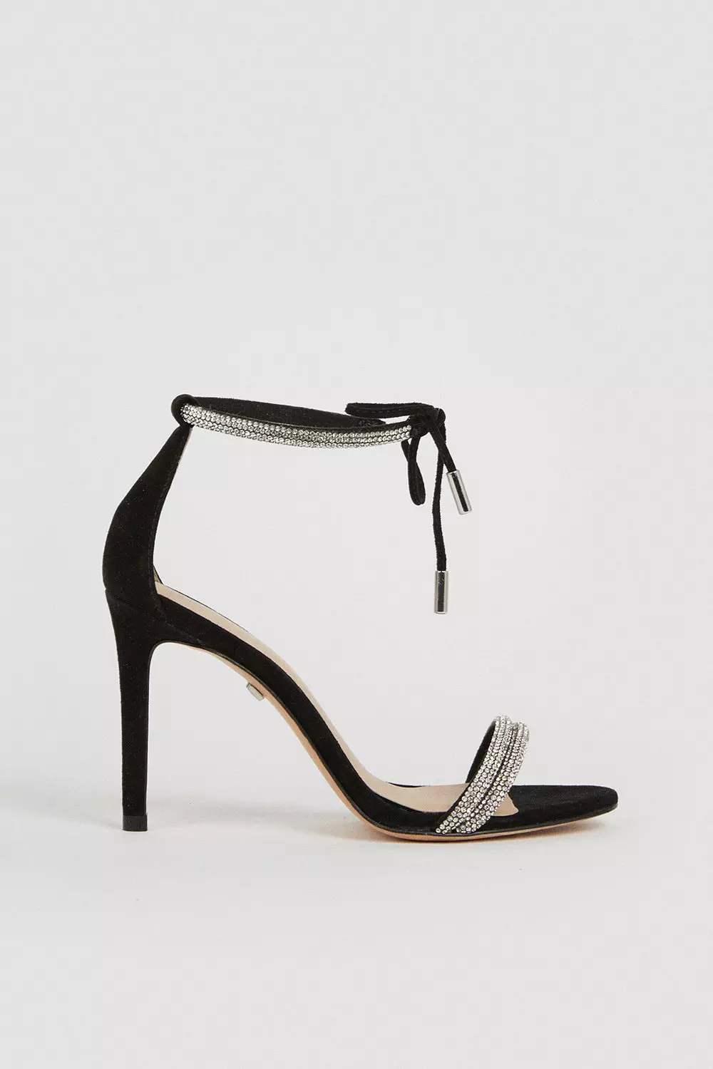 Karen millen woven heeled hot sale sandals