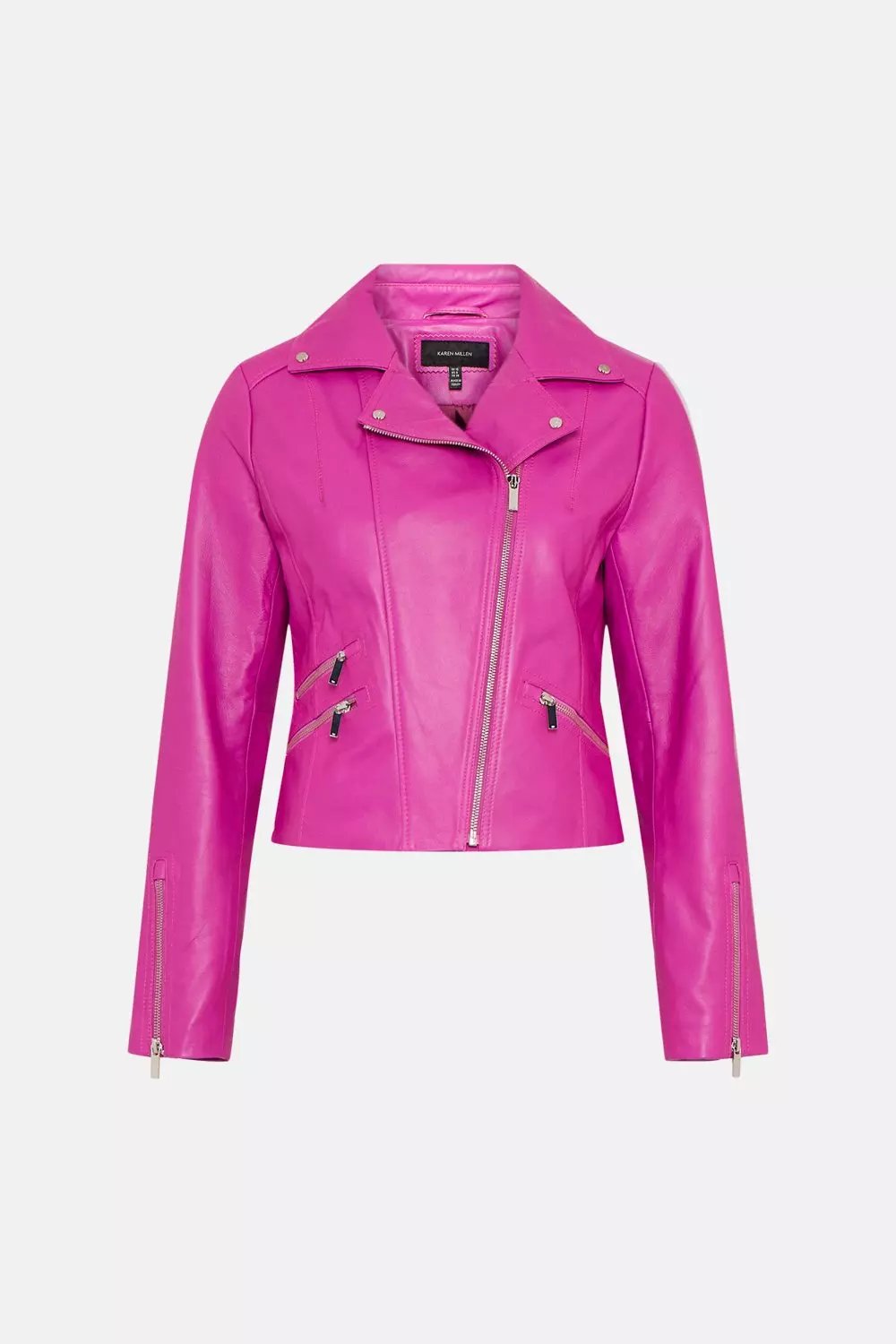 Karen millen signature sales leather jacket